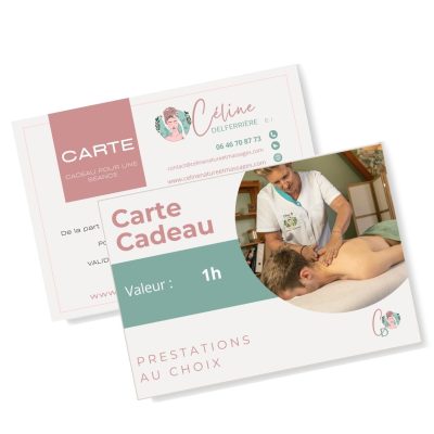 Carte Cadeau - Séance 1 heure