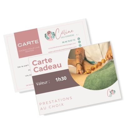 Carte Cadeau - Séance 1 h30