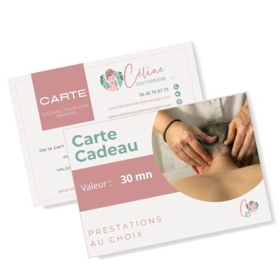 Carte Cadeau - Séance 30 min