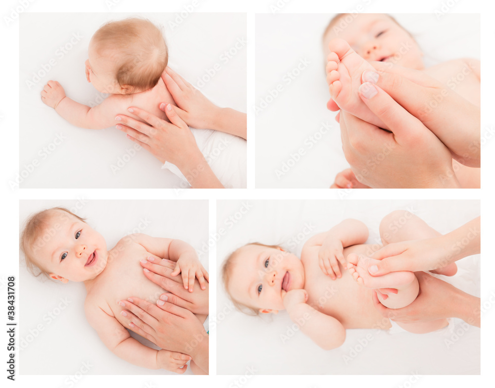 massage bébé